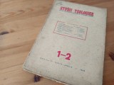 STUDII TEOLOGICE NR.1-2/1949 TEXTE PF JUSTINIAN,PR. P.VINTILESCU,ENE BRANIȘTE...
