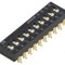 Comutator DIP-SWITCH 10 Secțiuni ON-OFF 24VDC