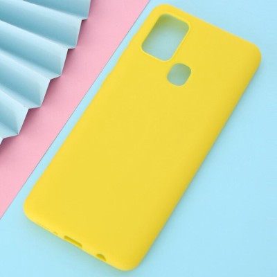 Husa Fresh Color TPU Samsung Galaxy A70 galben foto