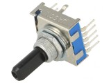 Comutator rotativ 3 poziții 0.3A 16V 1 secțiune 30&deg;