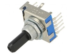 Comutator rotativ 3 poziții 0.3A 16V 1 secțiune 30&deg;
