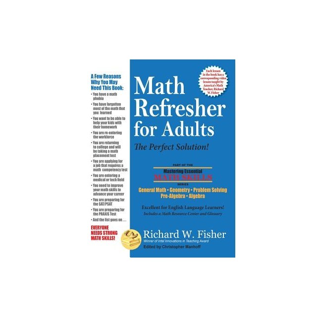 Math Refresher for Adults: The Perfect Solution