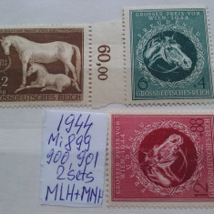 1944-Germania-2 complet set-MLH+MNH-Perfect