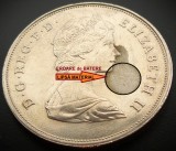 Cumpara ieftin Moneda comemorativa nunta 1 CROWN - ANGLIA, anul 1981 * cod 5426 - EROARE BATERE, Europa