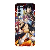 Husa compatibila cu Oppo A73 model Fairy tail anime, Silicon, TPU, Viceversa, Transparent, Carcasa