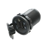 Incarcator auto 12V cu 2 porturi USB 1A si 2.1A Breckner Germany