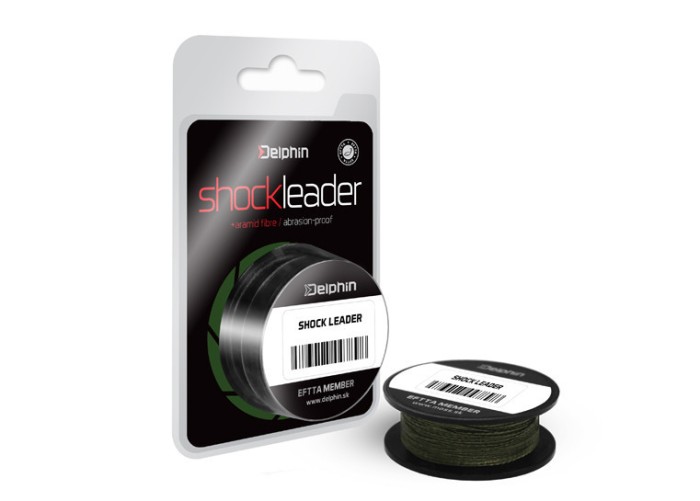 Fir textil inaintas Shock Leader 0,24 mm. ( 35 lbs. ) / 20 M - Delphin