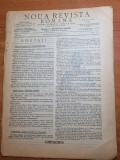 Noua revista romana 23 octombrie 1911-capul lui eminescu de sclupturorul storck
