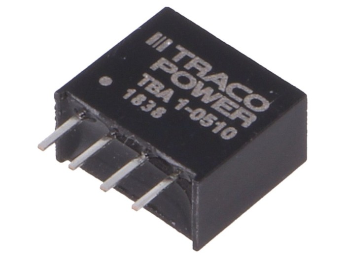 Convertor DC/DC 1W 4,5-5,5V la 3,3V 260mA