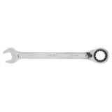 Cheie combinata cu clichet 27 mm din otel CrV, 72 dinti, NEO TOOLS