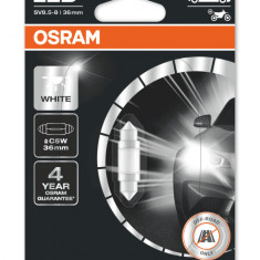 Bec LED sofit C5W Osram LEDriving SL 6000k 36mm numar plafon