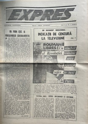 Expres, nr. 43, noiembrie 1990 foto
