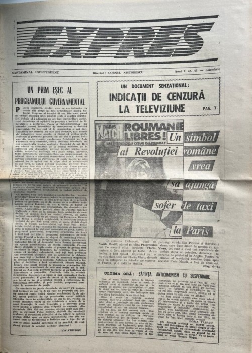 Expres, nr. 43, noiembrie 1990