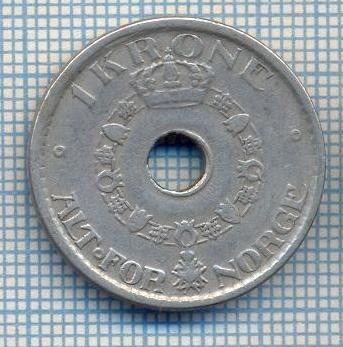 AX 359 MONEDA - NORVEGIA - 1 KRONE -ANUL 1946 -STAREA CARE SE VEDE foto