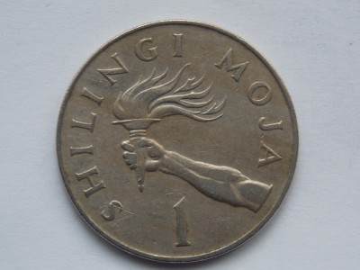 1 SHILINGI 1966 TANZANIA foto