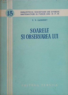 SOARELE SI OBSERVAREA LUI-V.V. SARONOV-236098 foto