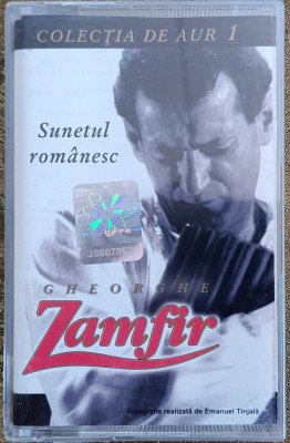 Gheorghe Zamfir - sunetul Rom&amp;acirc;nesc, casetă audio, Nai foto