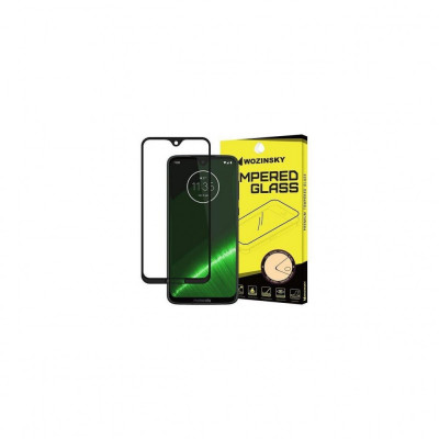 Folie Sticla Motorola Moto G7 - Wozinsky 5D Full Glue Neagru foto