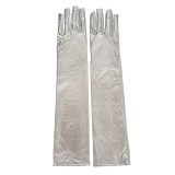 Manusi argintii de petrecere