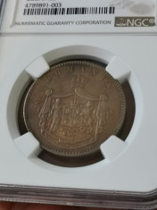 10 bani 1867 watt, unc, ngc, grosime dubla, cotatie 2500 euro foto