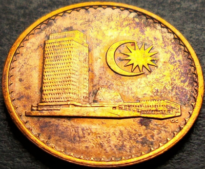 Moneda 1 SEN - MALAEZIA, anul 1967 * cod 83 foto