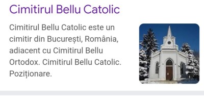 Loc de veci Bellu Catolic foto