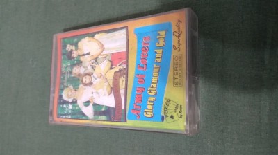 CASETA AUDIO ARMY OF LOVERS -GLORY GLAMOUR AND GOLD ORIGINALA FOARTE RARA !!! foto