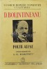 Poezii Alese - Dimitrie Bolintineanu - Editura Cugetarea, 1940, 556 pagini, Coperta Brosata, Stare Acceptabila