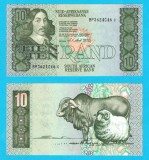 Africa de Sud (pick 120) 10 Rand 1978-93 UNC serie: BP3624046 C; van Riebeek