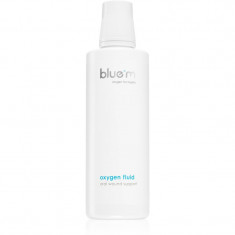 Blue M Oxygen for Health Oxygen Fluid produs pentru tratament local pentru afte și răni superficiale în cavitatea bucală 500 ml