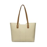 Geanta de dama, Avelyn GT3366, Crem/Maro
