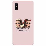 Husa silicon pentru Xiaomi Mi 8 Pro, Imperfectly Perfect Pink