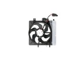 Ventilator radiator GMV Citroen C2 2003-2009, C3 2002-2010, C3 2010-2016, C5 2000-2008; Peugeot 1007 2005-2009 207 2006-, 300 W; 340 mm; (2 +3) pini,