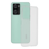 Husa silicon compatibila oppo a57 4g / a57s / oneplus nord n20 se, pastreaza originalitatea, transparent