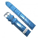 Curea ceas Morellato Original Product - Samba Alligatore Calf Turquise - 14mm