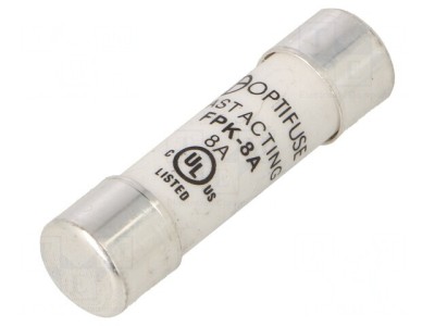 Siguranță ardere rapidă 8A 600V 10.3x38mm foto