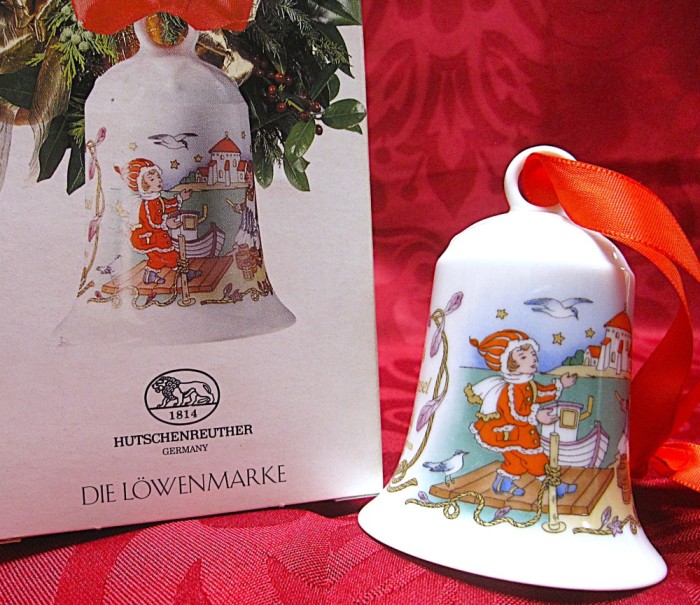CLOPOTEL CLOPOT PORTELAN HUTSCHENREUTHER DECOR SEMNAT OLE WINTHER ANUL 1994