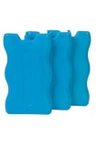 Cumpara ieftin Set de pachete cu gheață reutilizabile, 3 bucăți, albastre, 221 ml, AKS30