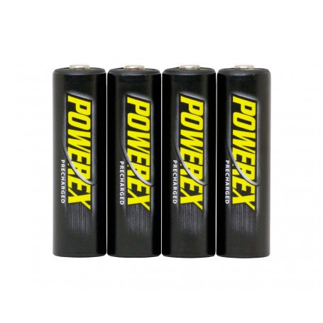 4x Baterii Reincarcabile Powerex AA 2600mAh Preincarcate