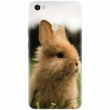 Husa silicon pentru Xiaomi Redmi Note 5A, Cute Rabbit In Grass