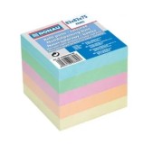 Rezerva cub hartie Donau, hartie culori pastel, 83 x 83 x 75 mm