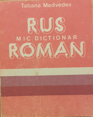 Mic dictionar rus roman foto