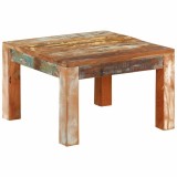 Cumpara ieftin Masuta de cafea, 55x55x35 cm, lemn masiv recuperat