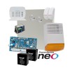 Kit alarma la efractie DSC NEO cu sirena exterioara KIT2016EXT-BS1 SafetyGuard Surveillance