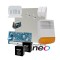 Kit alarma la efractie DSC NEO cu sirena exterioara KIT2016EXT-BS1