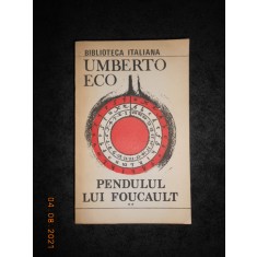 UNBERTO ECO - PENDULUL LUI FOUCAULT volumul 2