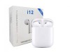 Casti Bluetooth Wireless i12 TWS, Waterproof, Touch Control, sunet 3D