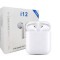 Casti Bluetooth Wireless i12 TWS, Waterproof, Touch Control, sunet 3D