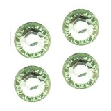 Cristale pentru nail art 3mm - verde deschis 50buc
