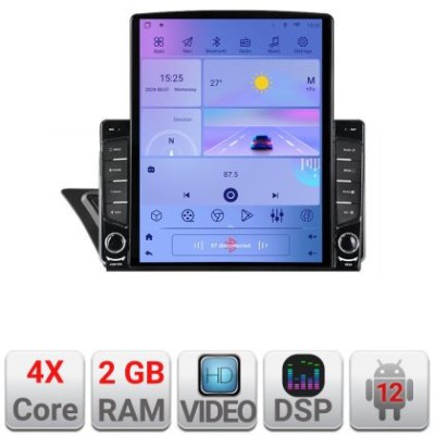 Navigatie Audi Q5 2008-2016 NON-MMI K-Q5 ecran tip TESLA 9.7&amp;quot; cu Android Radio Bluetooth Internet GPS WIFI 2+32 DSP Qu CarStore Technology foto